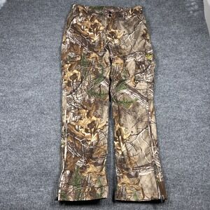Realtree Pants Men's L Camo Cargo  Outdoor Hunting Scent Factor Realtree Xtra